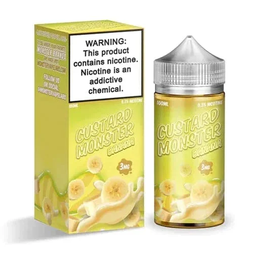 Custard Monster – Banana Custard 100ml
