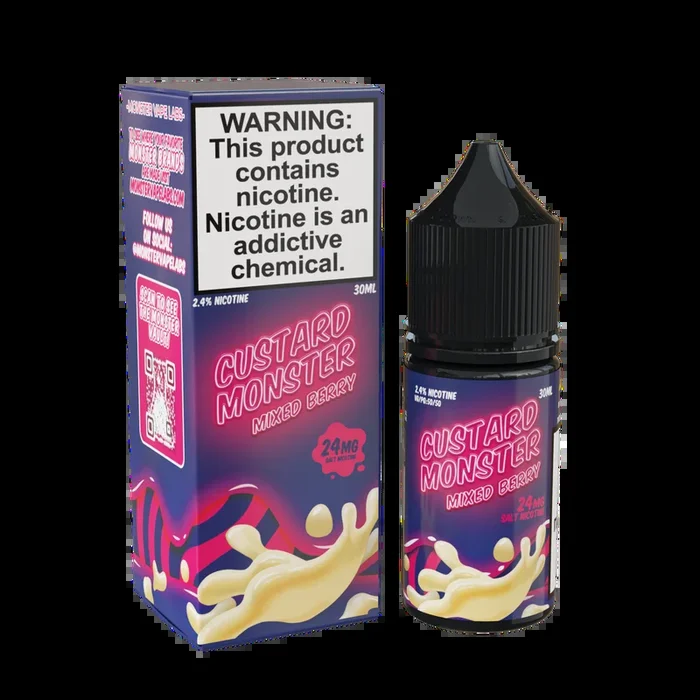 Custard Monster Salt – Mixed Berry – 30ML E-Liquid