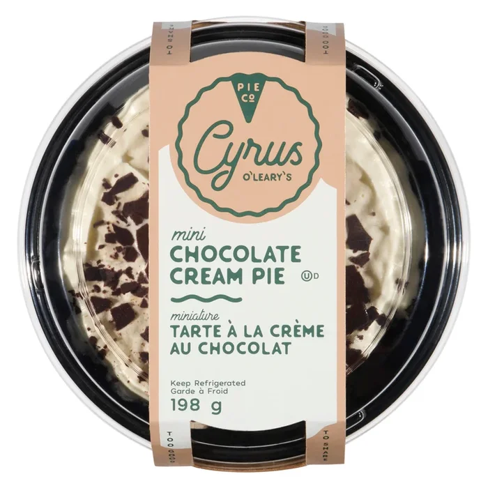 Cyrus O’Leary’s Mini Chocolate Cream Pie, 198 g