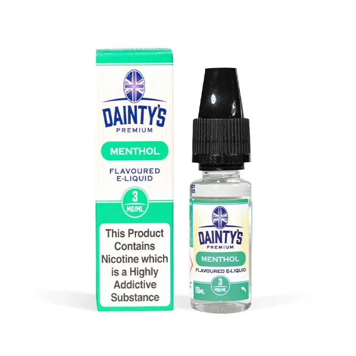 Dainty’s Menthol 10ml E-Liquid