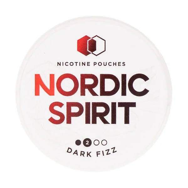 Dark Fizz Standard Nicotine Pouches by Nordic Spirit