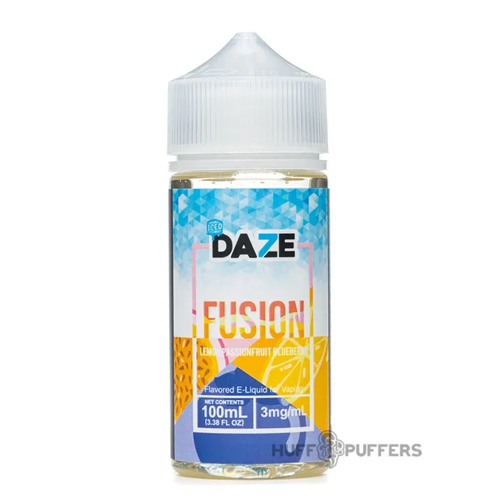 Daze Fusion – Lemon Passionfruit Blueberry Iced 100mL