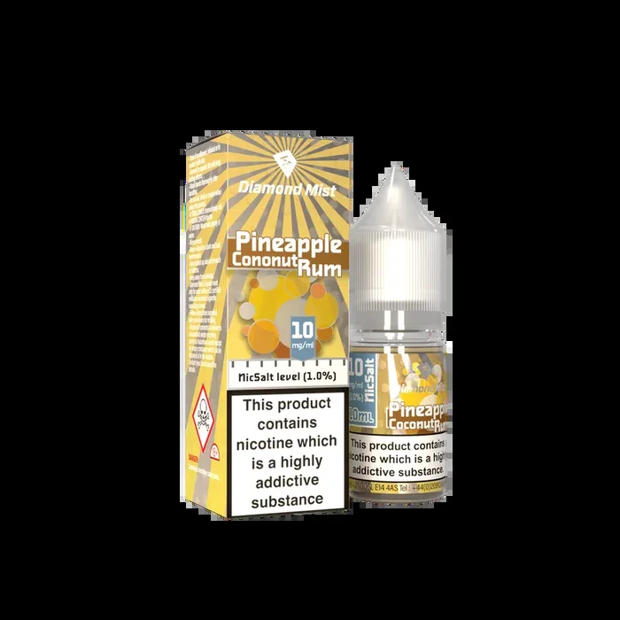 Diamond Mist Nic Salt – Pineapple Coconut Rum