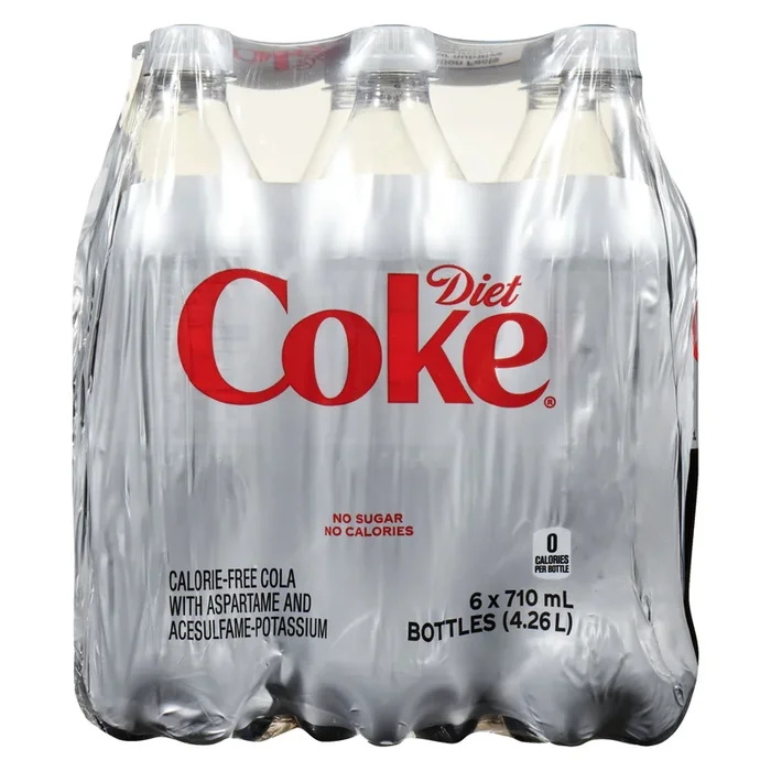 Diet Coke, 6-Pack, 710-ml