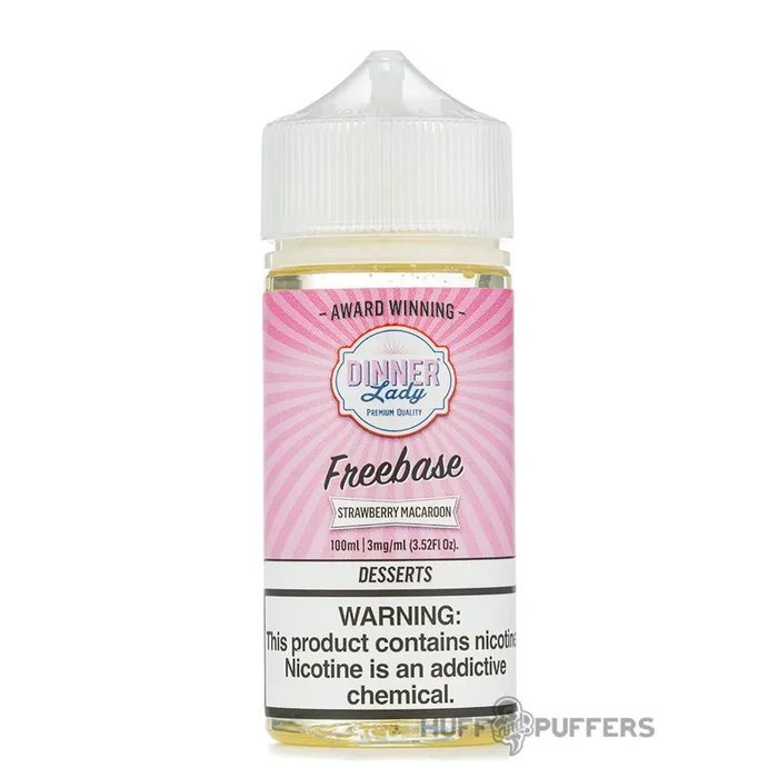 Dinner Lady – Strawberry Macaroon 100mL