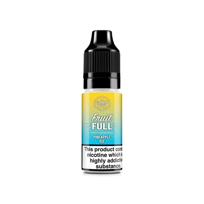 DINNER LADY Fruit Full Pineapple Ice – Nicotine Salt 10ml