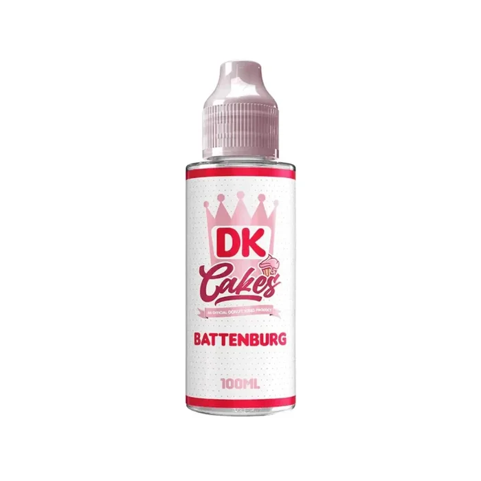 DK Cakes Battenburg 100ml Shortfill E-liquid