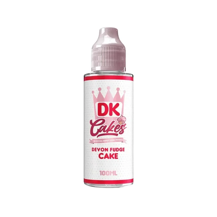 DK Cakes Devon Fudge Cake 100ml Shortfill E-liquid