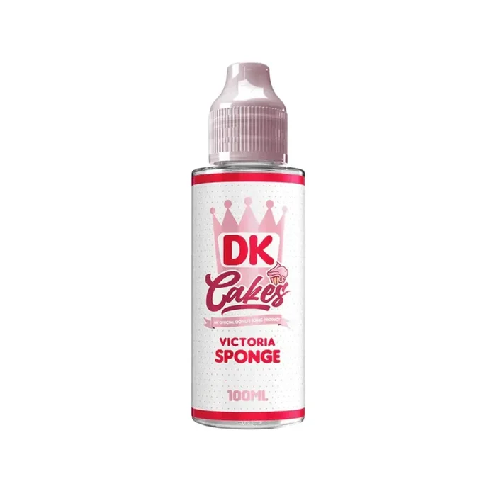 DK Cakes Victoria Sponge 100ml Shortfill E-liquid