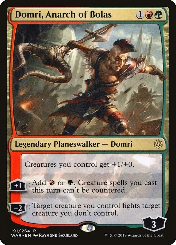 Domri, Anarch of Bolas (191) (WAR)