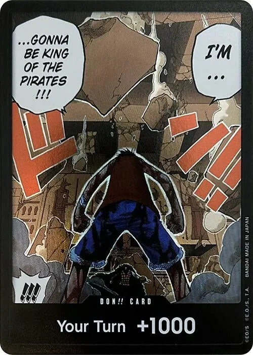 DON!! Card (Luffy vs. Crocodile) (Devil Fruits Collection Vol. 1) (OP-PR)