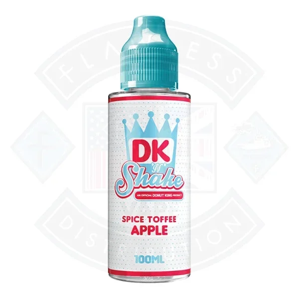 Donut King Shakes – Spice Toffee Apple 0mg 100ml Shortfill