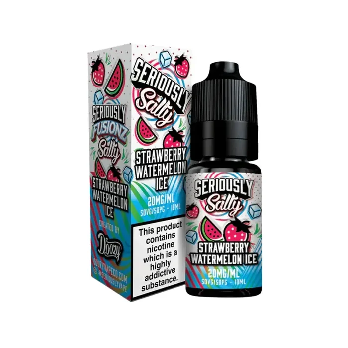 Doozy Seriously Fusionz Strawberry Watermelon Ice 10ml Nic Salt