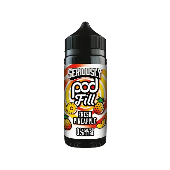 Doozy Seriously Pod Fill Fresh Pineapple 100ml Shortfill