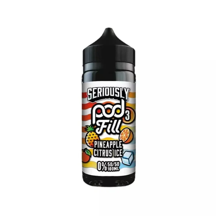Doozy Seriously Pod Fill Pineapple Citrus Ice 100ml Shortfill