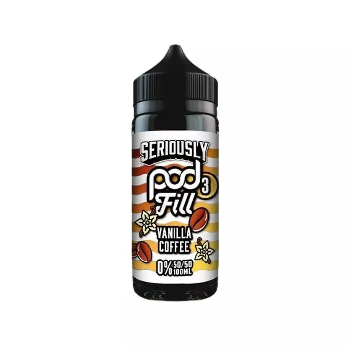 Doozy Seriously Pod Fill Vanilla Coffee 100ml Shortfill