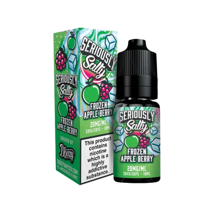 Doozy Seriously Salty Frozen Apple Berry 10ml Nic Salt