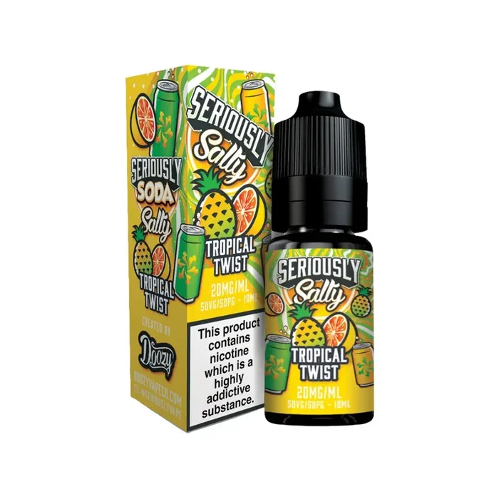 Doozy Seriously Soda Tropical Twist 10ml Nic Salt