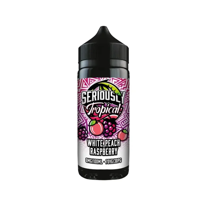Doozy Seriously Tropical White Peach Raspberry 100ml Shortfill