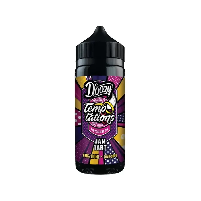 Doozy Temptations Jam Tart 100ml Shortfill
