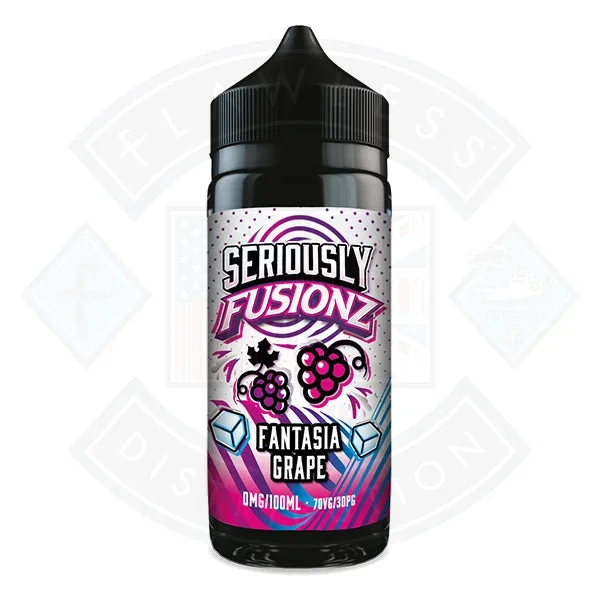 Doozy Vape Seriously Fusionz – Fantasia Grape 0mg 100ml Shortfill