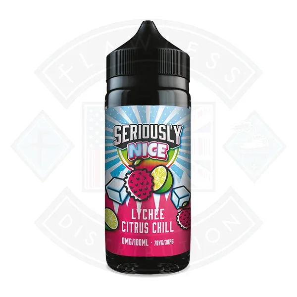 Doozy Vape Seriously Nice Lychee Citrus Chill 0mg 100ml Shortfill