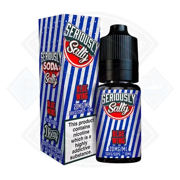 Doozy Vape Seriously Salty Sodas Blue Wing 10ml