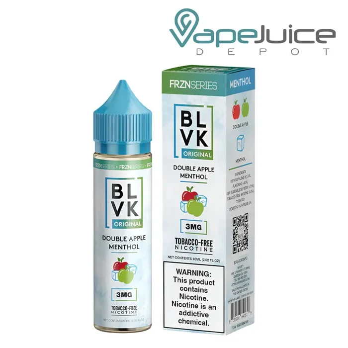 Double Apple Menthol BLVK Unicorn 60ml