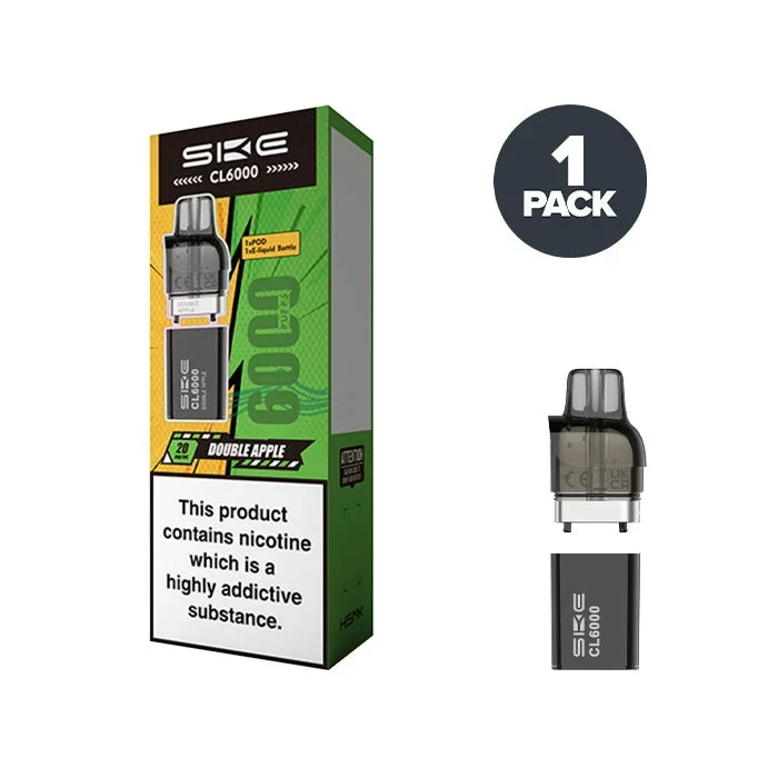 Double Apple SKE CL6000 Pre-filled Pods