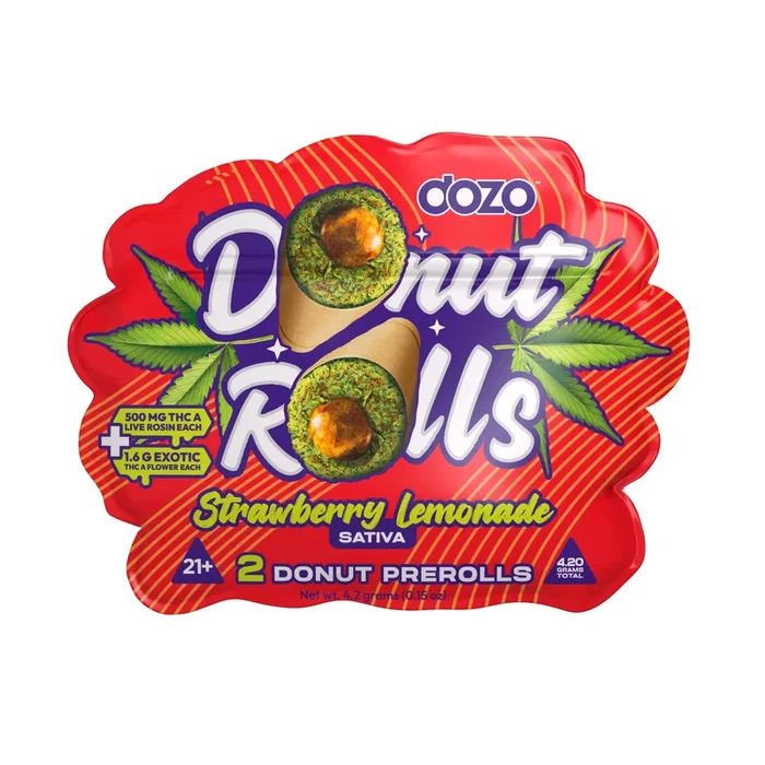 DOZO Donut Rolls 4.2g Pre Rolls – 2 Count