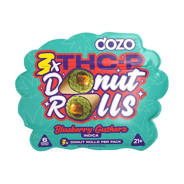 DOZO THC-P Donut Rolls 6g Pre Rolls – 3 Count