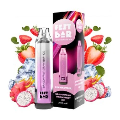Dragon Fruit Strawberry Ice disposable pod 0mg (Fest Bar)