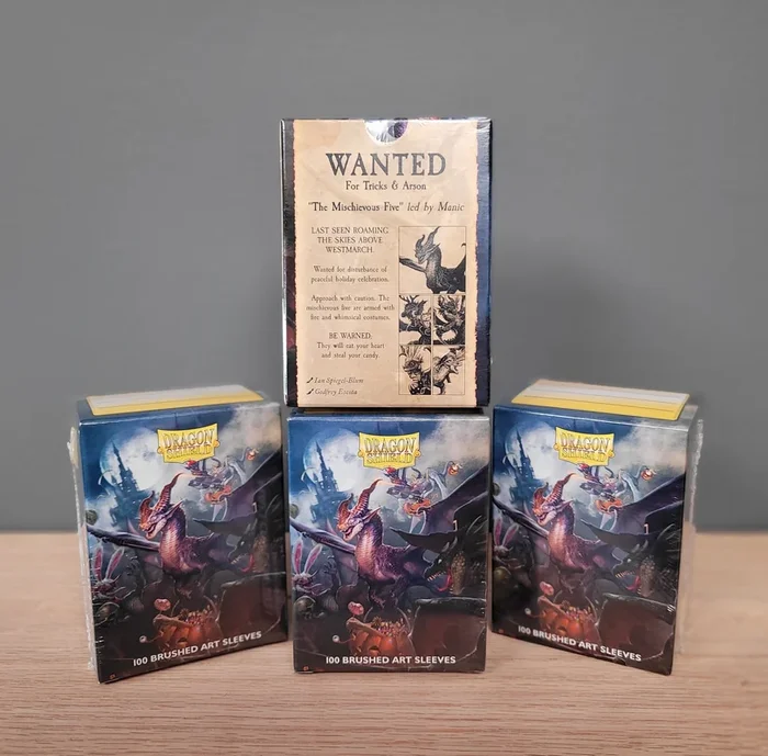 Dragon Shield Deck Protector – Brushed Art Halloween Dragon 2021