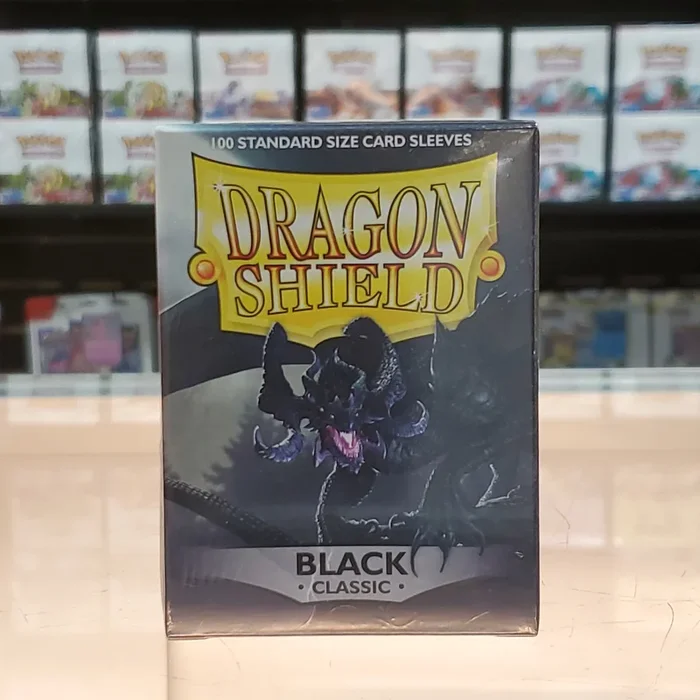 Dragon Shield Deck Protector – Classic Black 100 CT