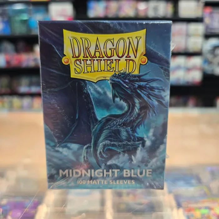 Dragon Shield Deck Protector – Matte Midnight Blue 100 CT