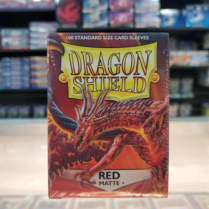 Dragon Shield Deck Protector – Matte Red 100 CT