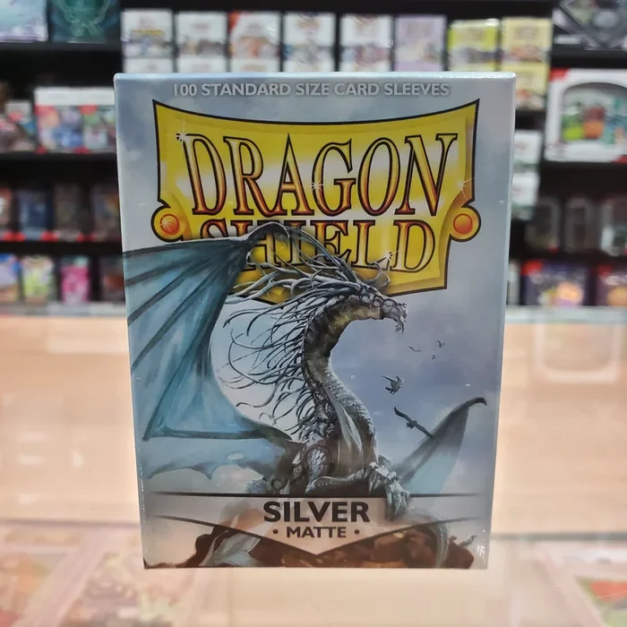 Dragon Shield Deck Protector – Matte Silver 100 CT