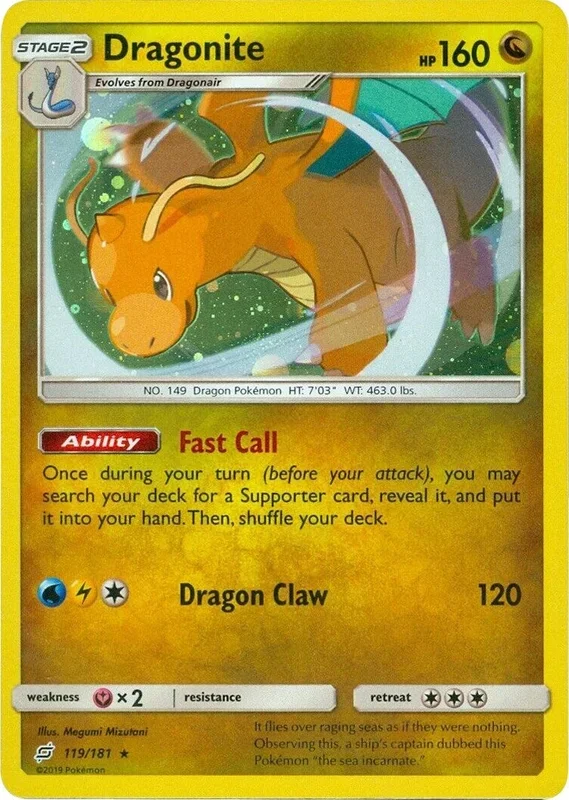 Dragonite – 119/181 (Cosmos Holo) (119/181) (MCAP)
