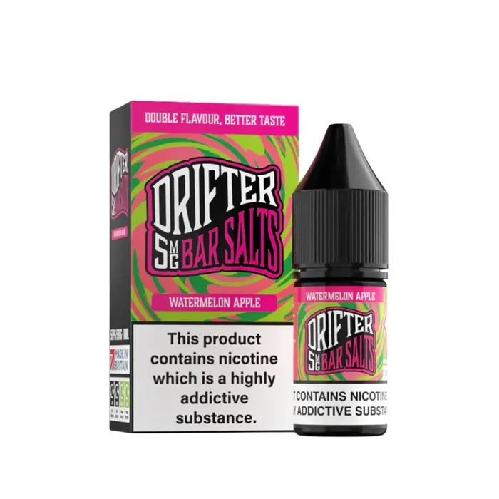 Drifter Bar Salts Watermelon Apple 10ml Nic Salt E-liquid