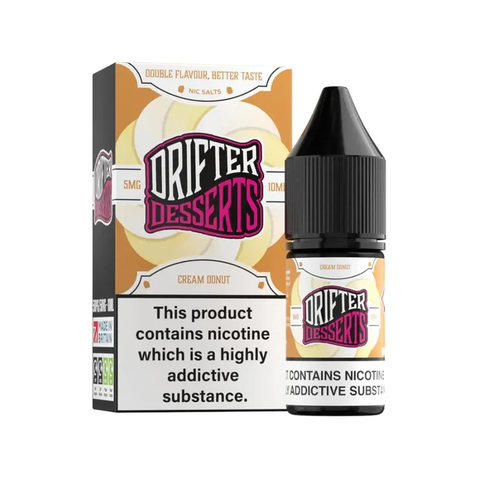 Drifter Dessert Cream Donut 10ml Nic Salt