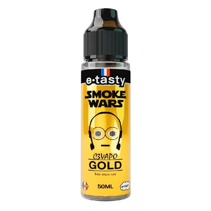 E.TASTY E-liquid Smoke Wars C3vapo Gold 50ml
