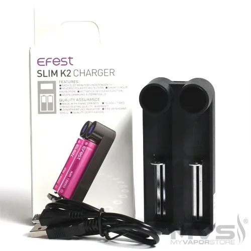 Efest Slim K2 Charger