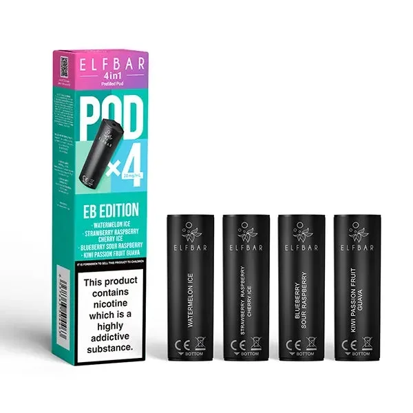 Elf Bar 4 in 1 EB Edition Prefilled Pods