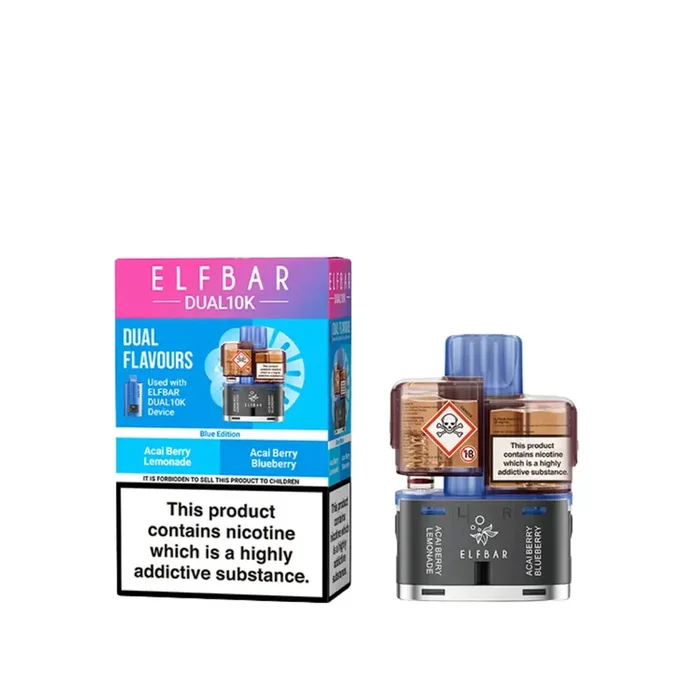 Elf Bar Dual 10K Blue Edition Refill Pods