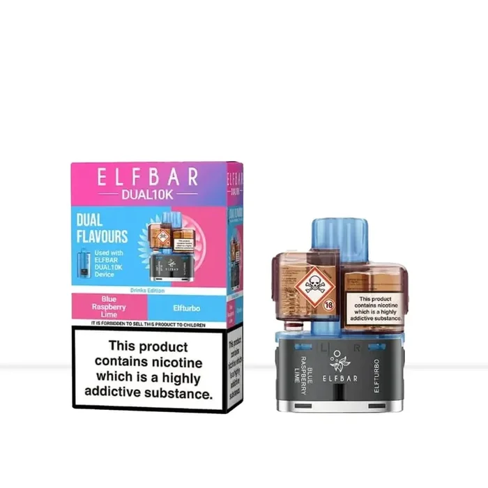 Elf Bar Dual 10K Drinks Edition Prefilled Pods