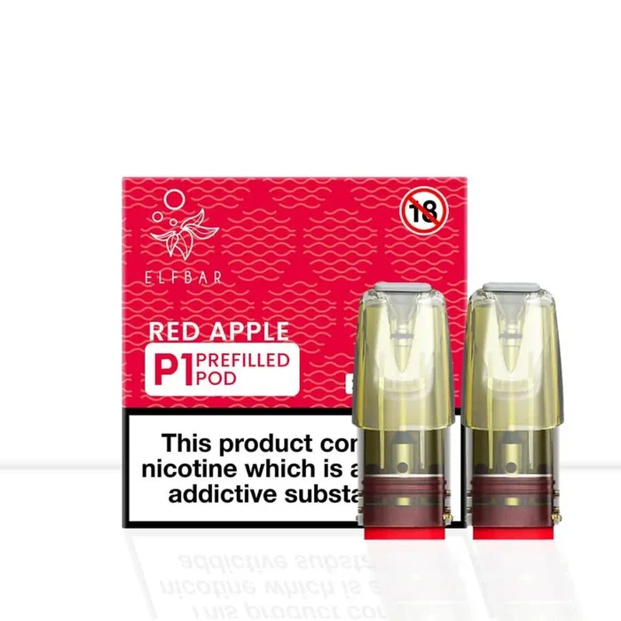 Elf Bar Mate P1 Red Apple Vape Pods