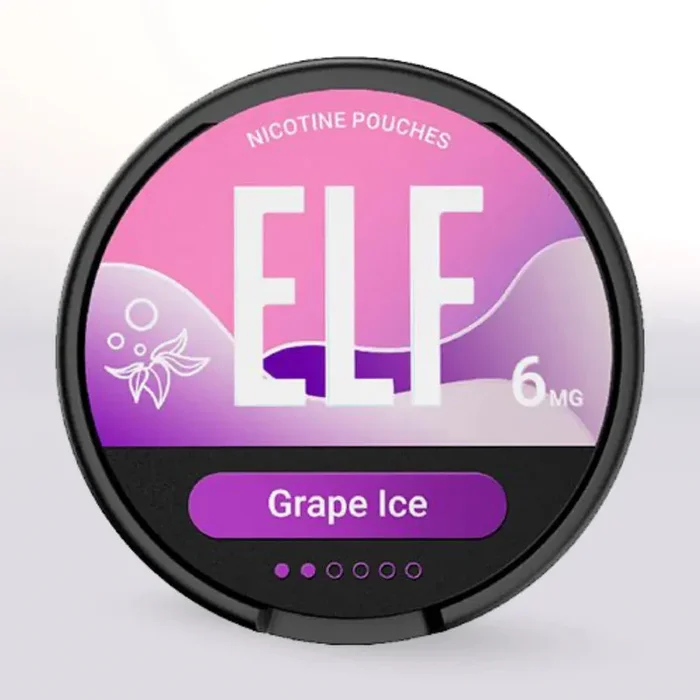ELF Grape Ice Nicotine Pouches