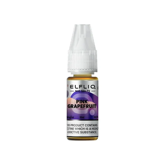 ELFBAR Elfliq Pink Grapefruit – Nicotine Salt 10ml