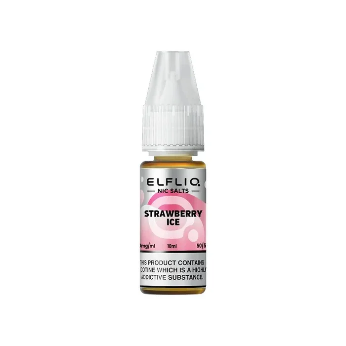 ELFBAR Elfliq Strawberry Ice – Sel de nicotine 10ml