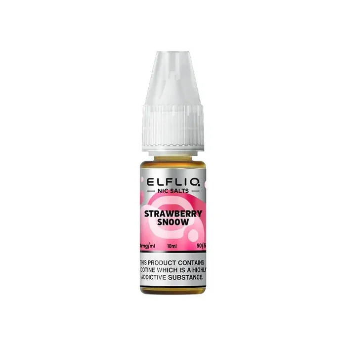 ELFBAR Elfliq Strawberry Snoow (Strawberry Ice Cream) – Sali di nicotina 10ml